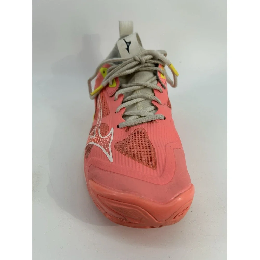 Mizuno Wave Momentum 3 Volleyball Shoes Rosebud Pink V1GA231206 Unisex Size 8.5